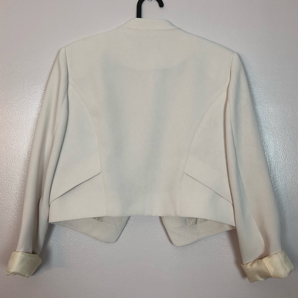 Topshop | Pale Pink Crop Blazer - Picture 6 of 7